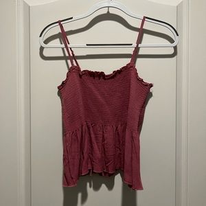 L.A. Hearts/Pacsun smocked tank top, size M